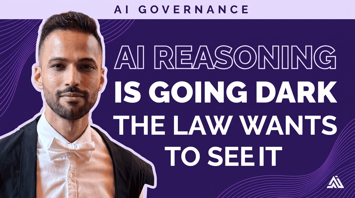 AI reasoning is going dark just as the law demands it